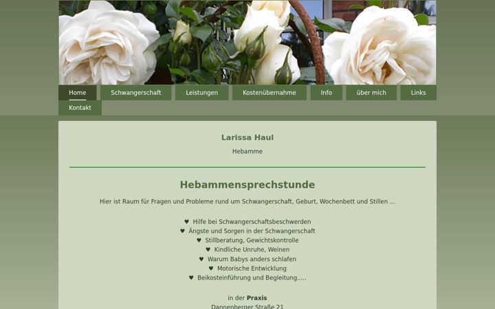 Képernyőkép: hebamme-hitzacker.de
