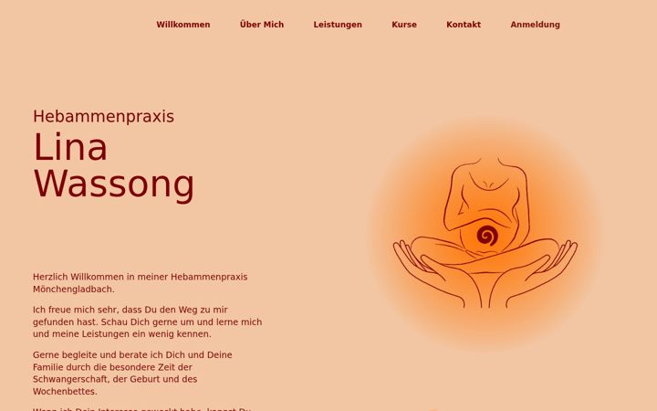 Screenshot di hebamme-mg.de