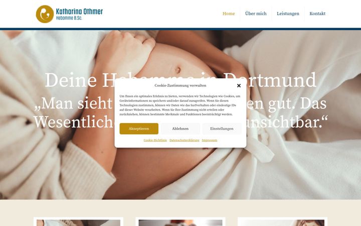 Screenshot di hebamme-othmer.de