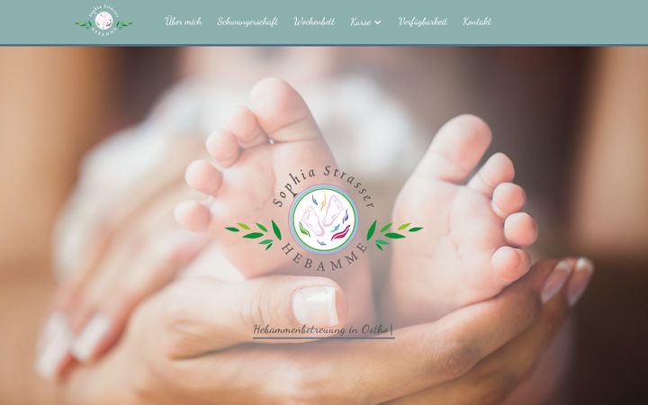 Screenshot of hebamme-sophia.com