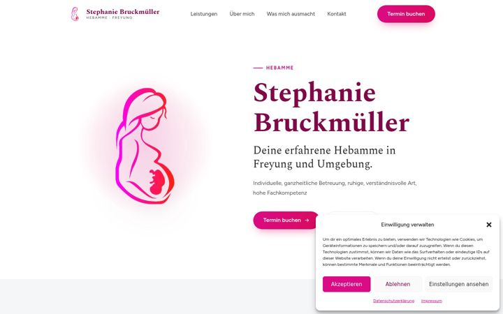 Screenshot von hebamme-steffi.de