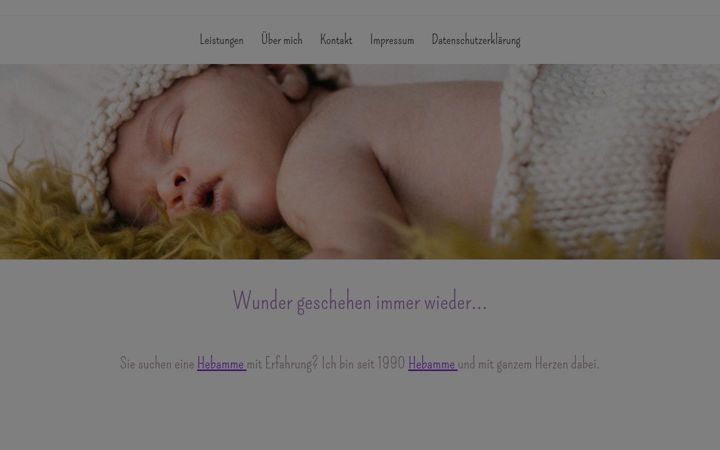 Screenshot von hebamme-susanne-keller.de
