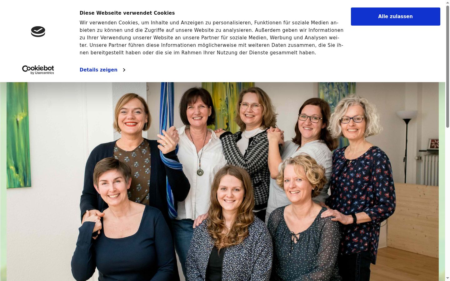 Ekrānuzņēmums ar piekrišanas baneri, kas tika rādīts pirms jebkādas mijiedarbības