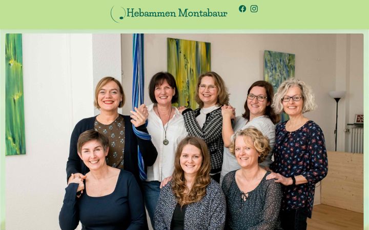 Ekrānuzņēmums no hebammen-montabaur.de