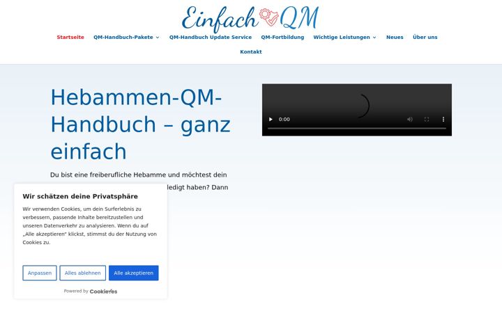 Screenshot of hebammen-qm-handbuch.de