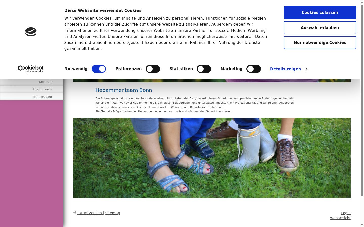 Zrzut ekranu banera zgody wyświetlanego przed jakąkolwiek interakcją
