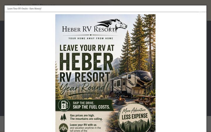 Screenshot of heberrvresort.com