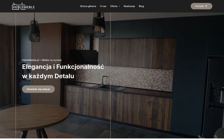 Screenshot of heblemeble.pl