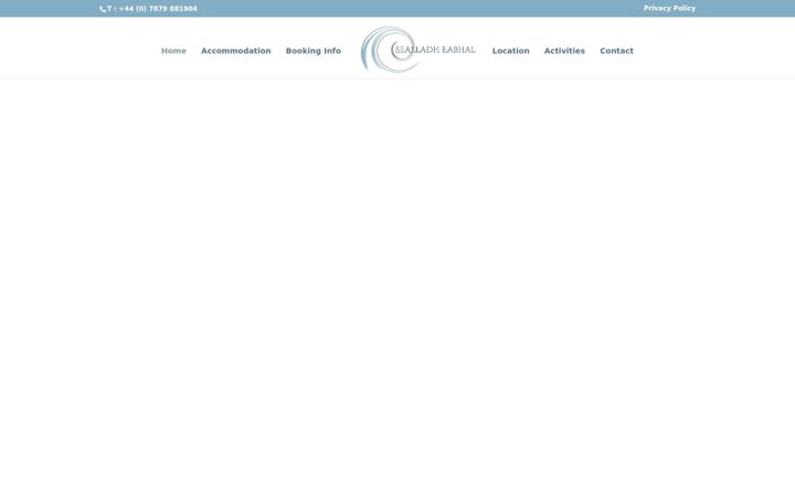 Screenshot of hebrideanholidayaccommodation.co.uk