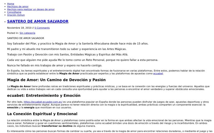 Screenshot of hechizoscubanos.com
