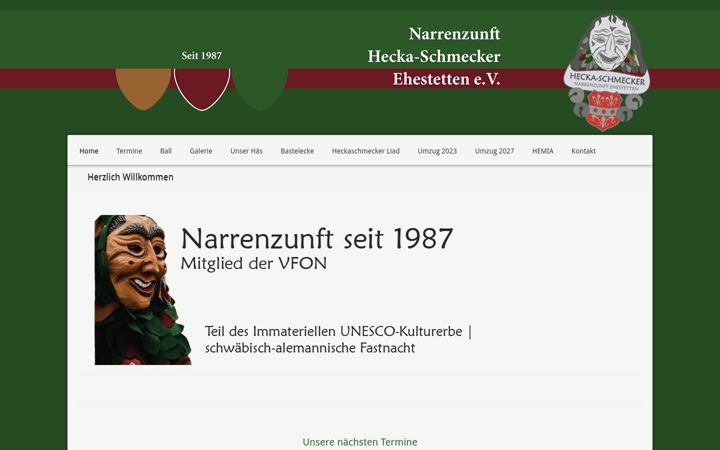 Screenshot of heckaschmecker.de