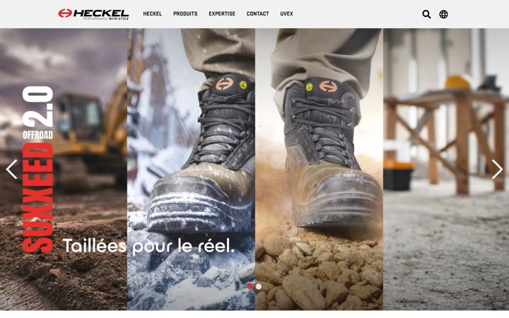 Screenshot of heckel-securite.fr