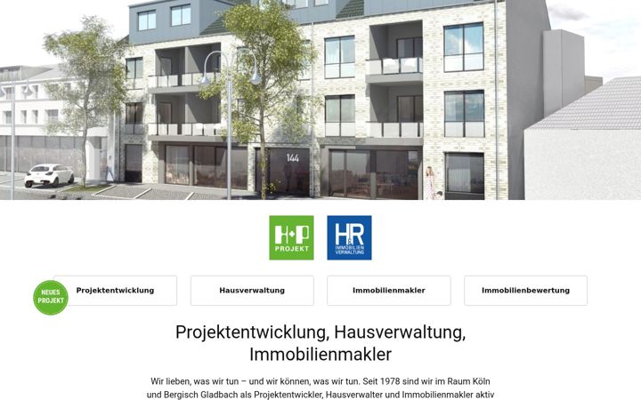 Ekrānuzņēmums no hecker-partner.de