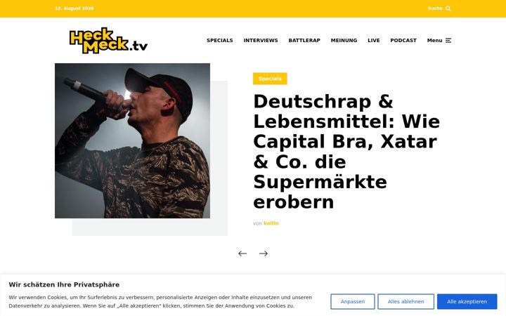 Screenshot of heckmeck.tv