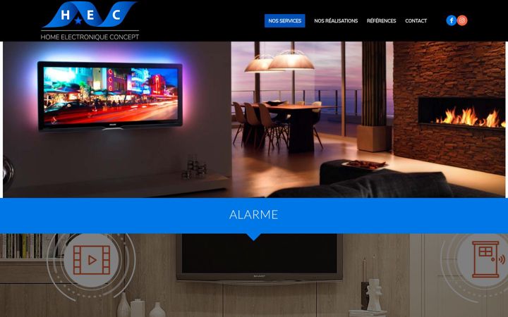 Screenshot of hecmonaco.com