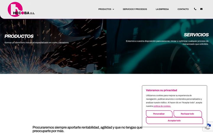 Screenshot of hecoba.com