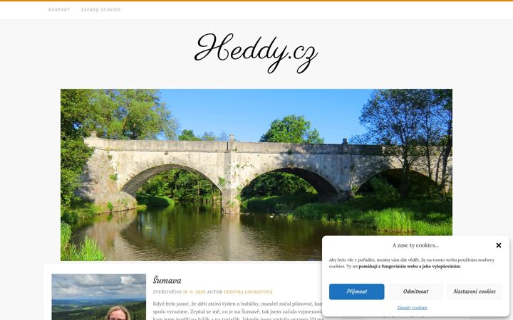Screenshot of heddy.cz