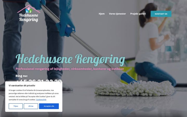 Screenshot of hedehusenerengoring.com