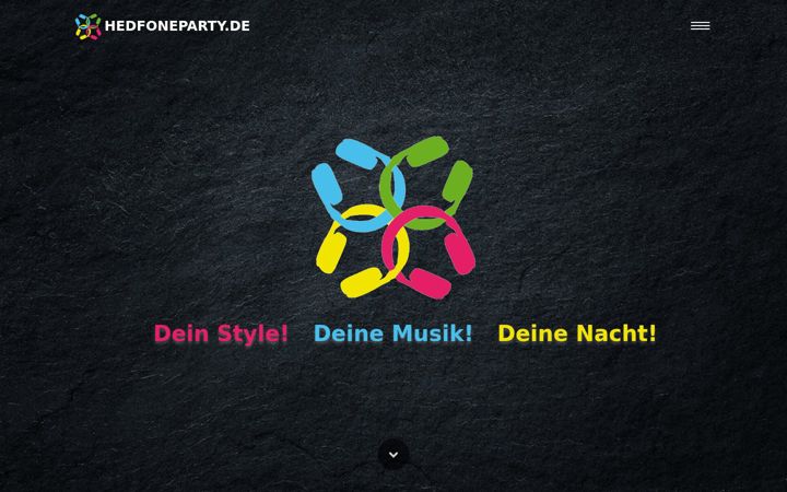 Screenshot of hedfoneparty.de