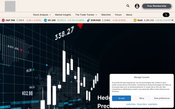Screenshot of hedgeberg.com