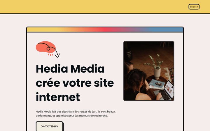 Screenshot of hediamedia.net