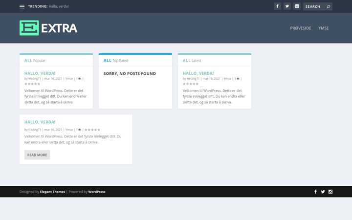 Screenshot of hedvig71.org