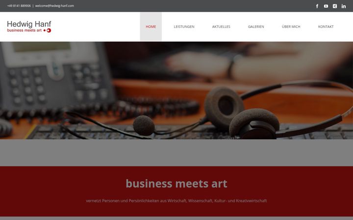Screenshot of hedwig-hanf.com