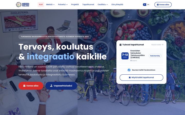 Screenshot of heedfinland.fi