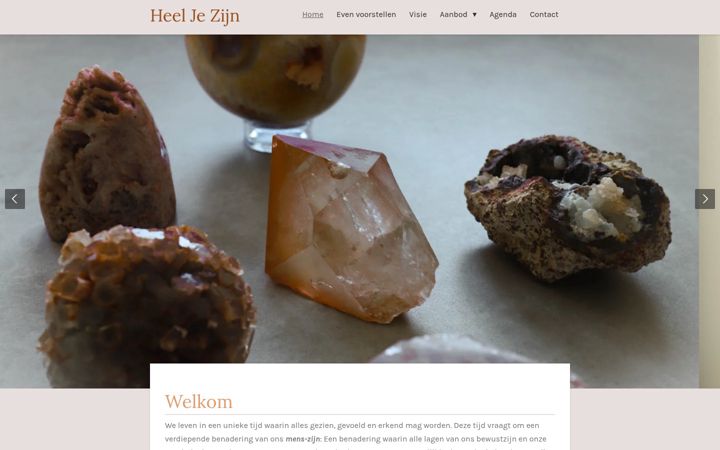Screenshot of heel-je-zijn.nl