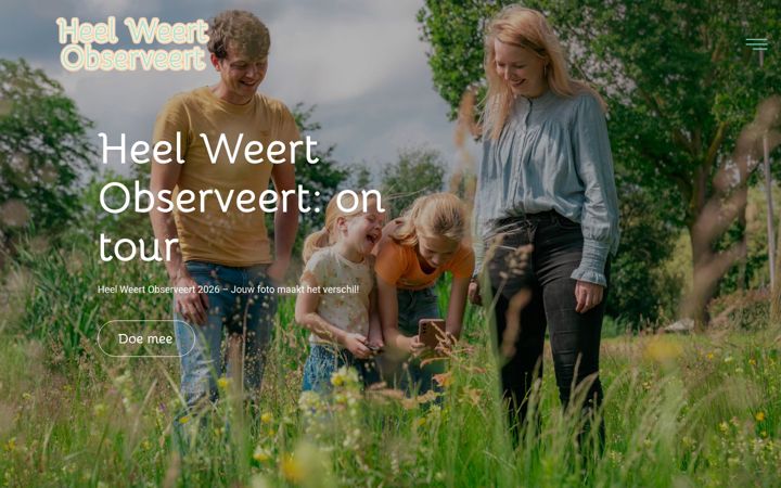 Screenshot of heelweertobserveert.nl
