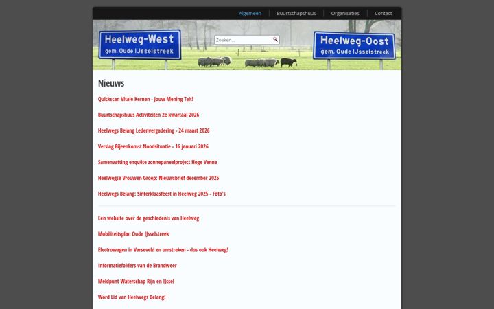 Screenshot of heelweg.com