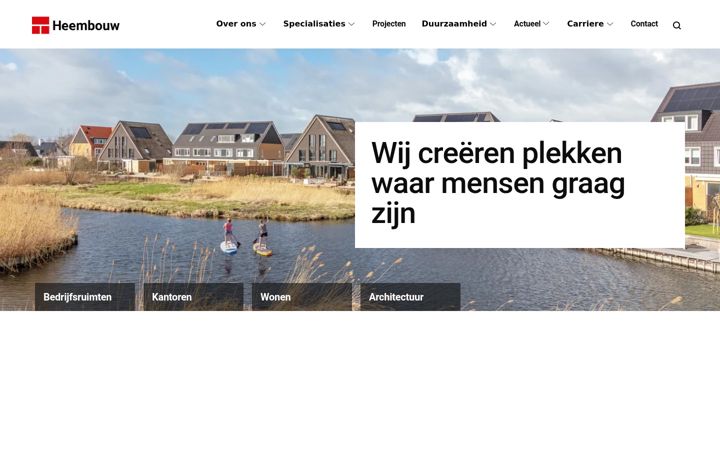 Screenshot of heembouw.nl