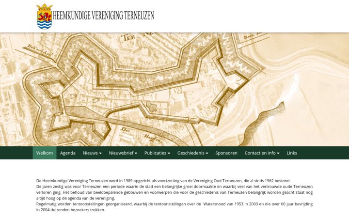 Screenshot of heemkundeterneuzen.nl
