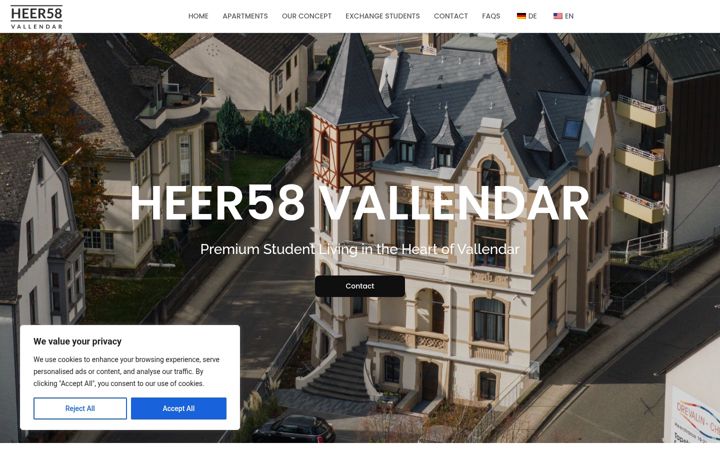 Screenshot of heer58-vallendar.de