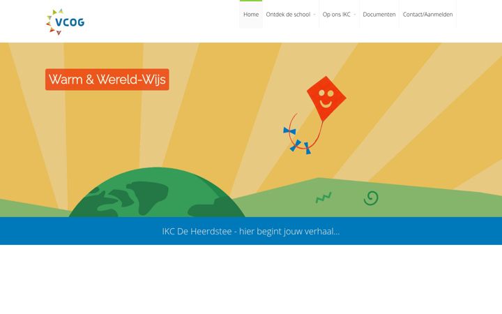 Screenshot of heerdstee.nl
