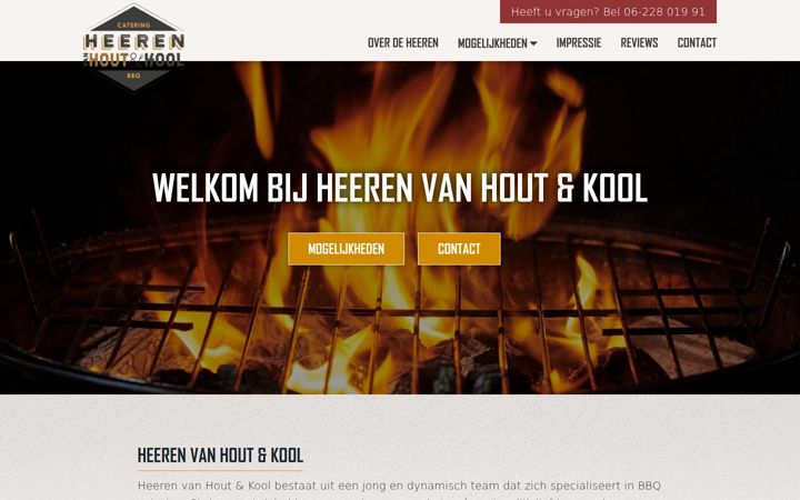 Screenshot van heerenvanhoutenkool.nl