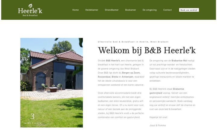Screenshot of heerlek.nl
