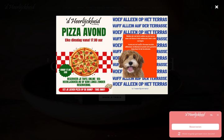Screenshot of heerlijckheid.nu