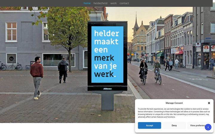 Screenshot of heerlijk-helder.nl