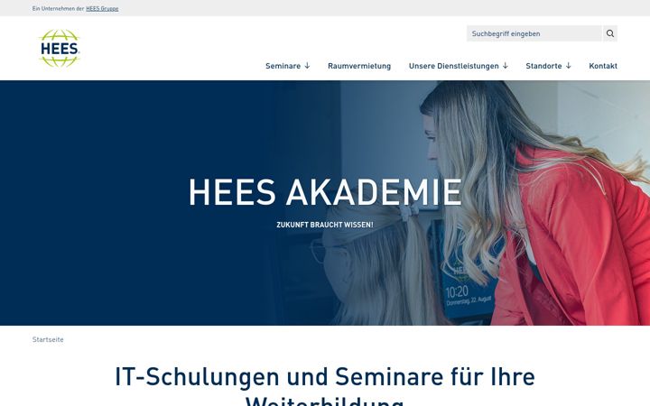 Skjermbilde av hees-akademie.de