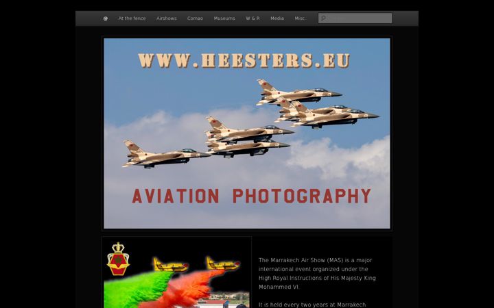 Screenshot of heesters.eu