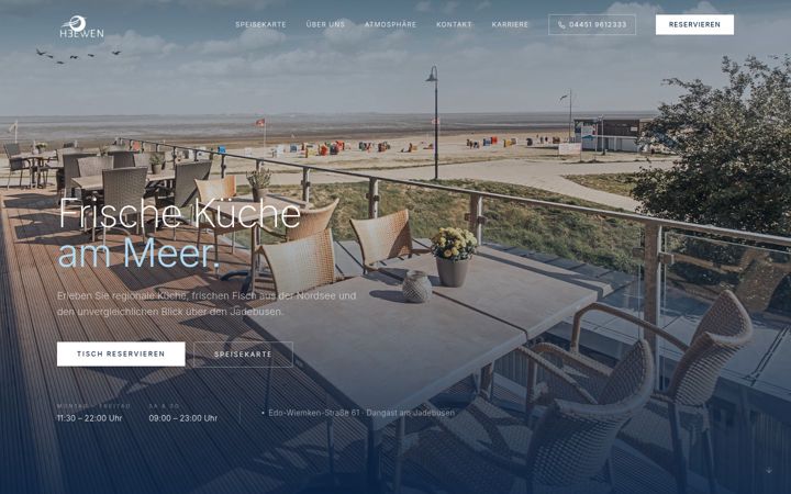 Screenshot of heewen.de