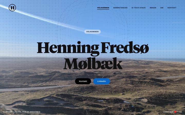 Screenshot of hefm.dk