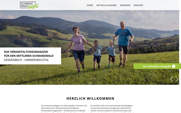 Screenshot of heftli.de