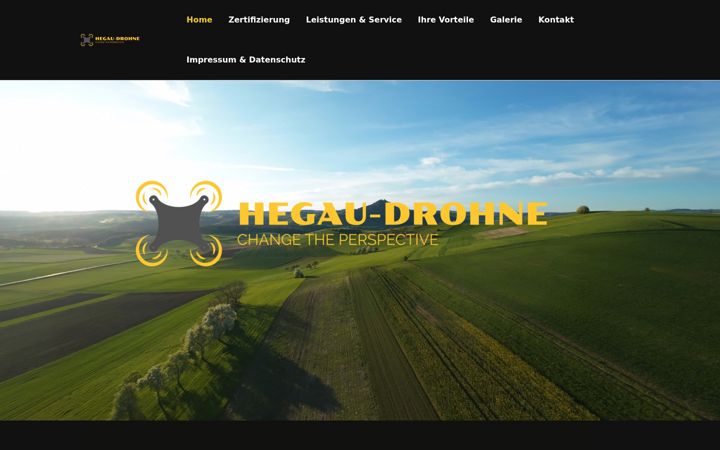 Screenshot of hegau-drohne.de