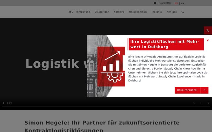 Screenshot of hegele.fr