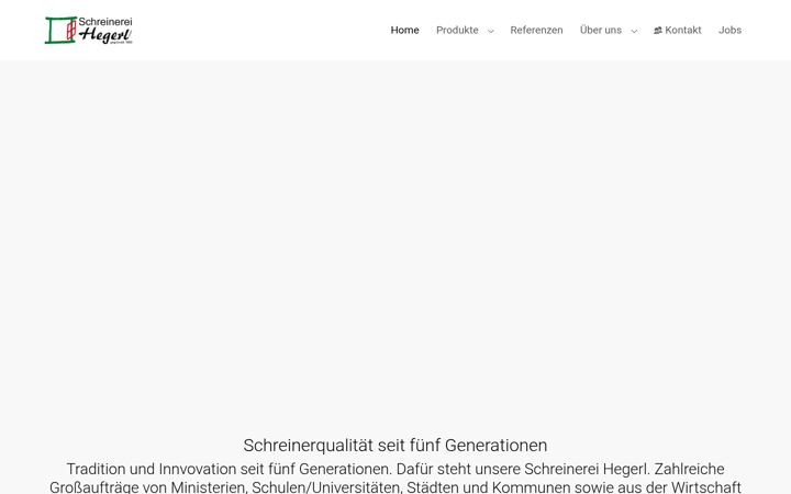 Skærmbillede af hegerl.de