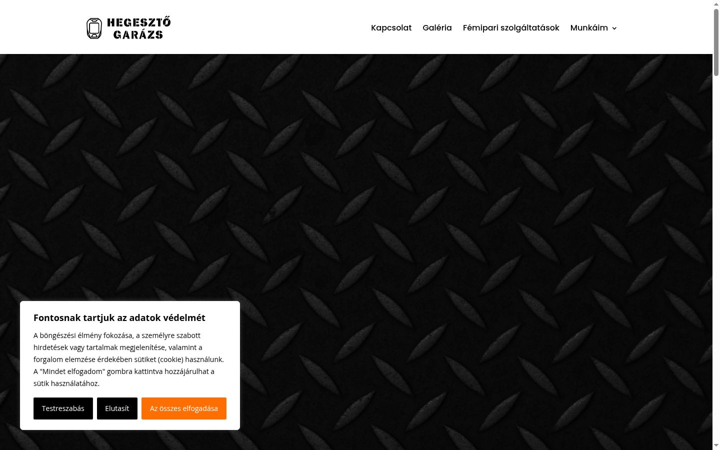 Screenshot des Einwilligungsbanners vor jeglicher Interaktion