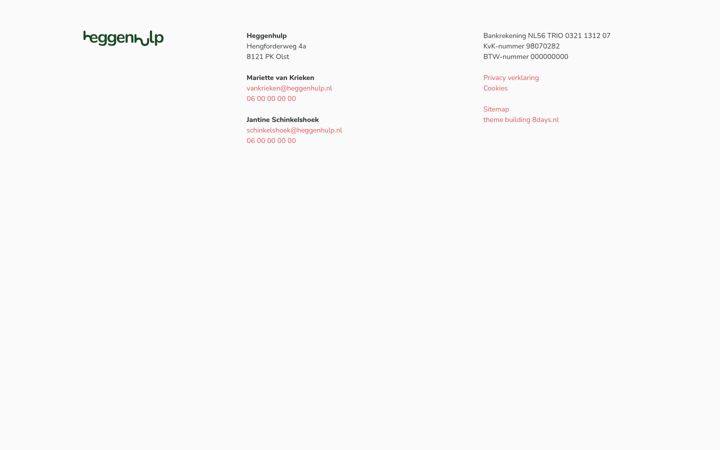 Screenshot of heggenhulp.nl