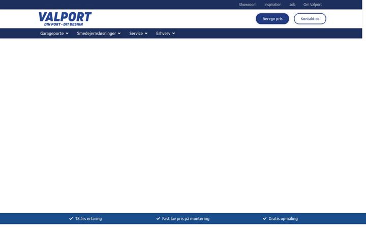 Screenshot of hegn-og-porte.dk